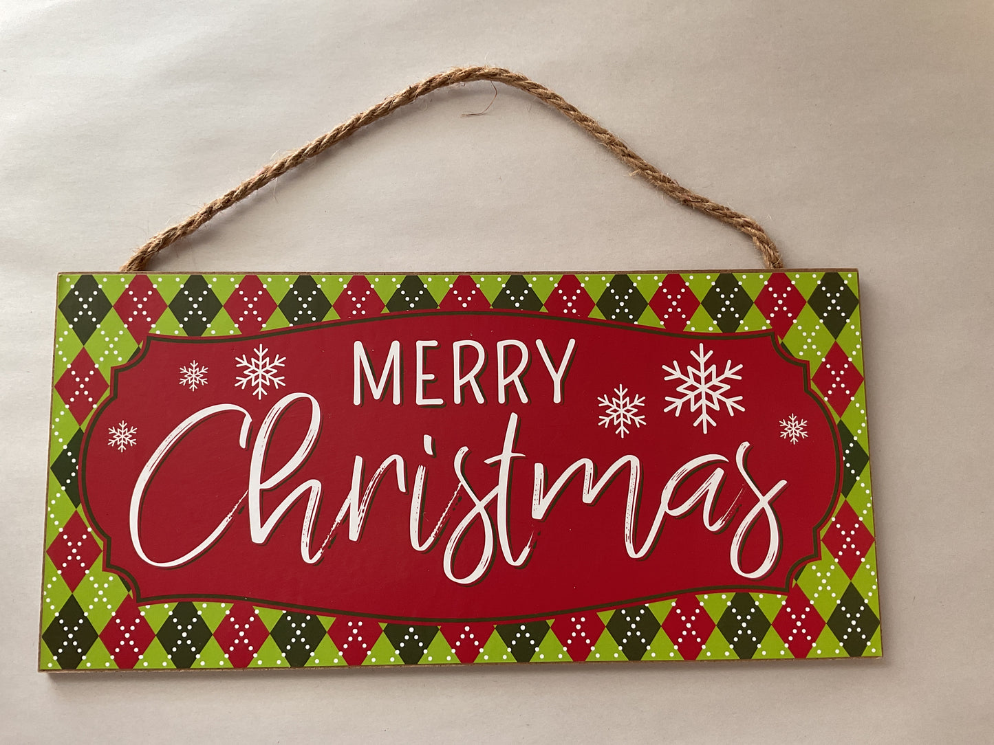 Wooden Christmas Signs