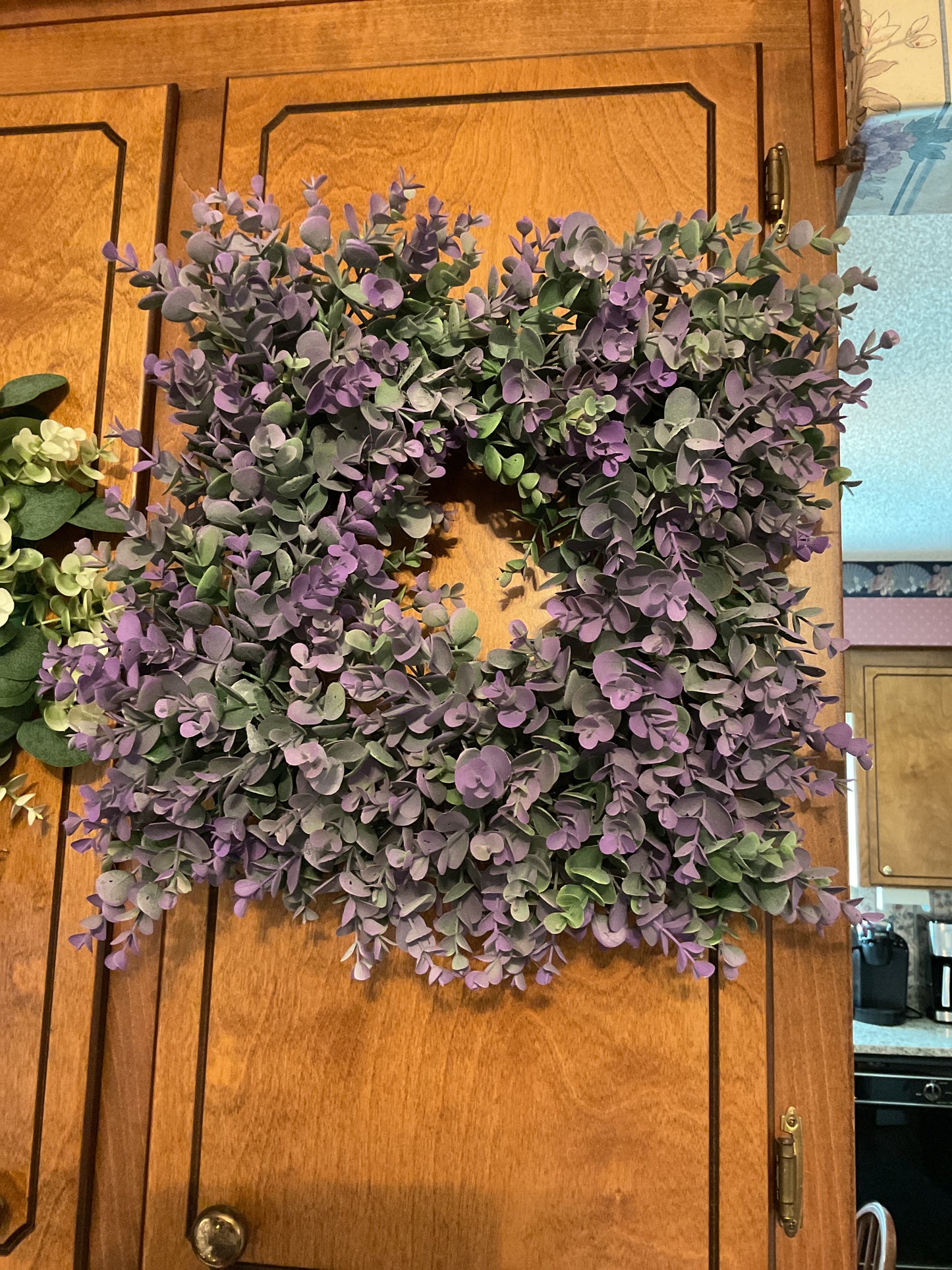 Lavender Square Wreath