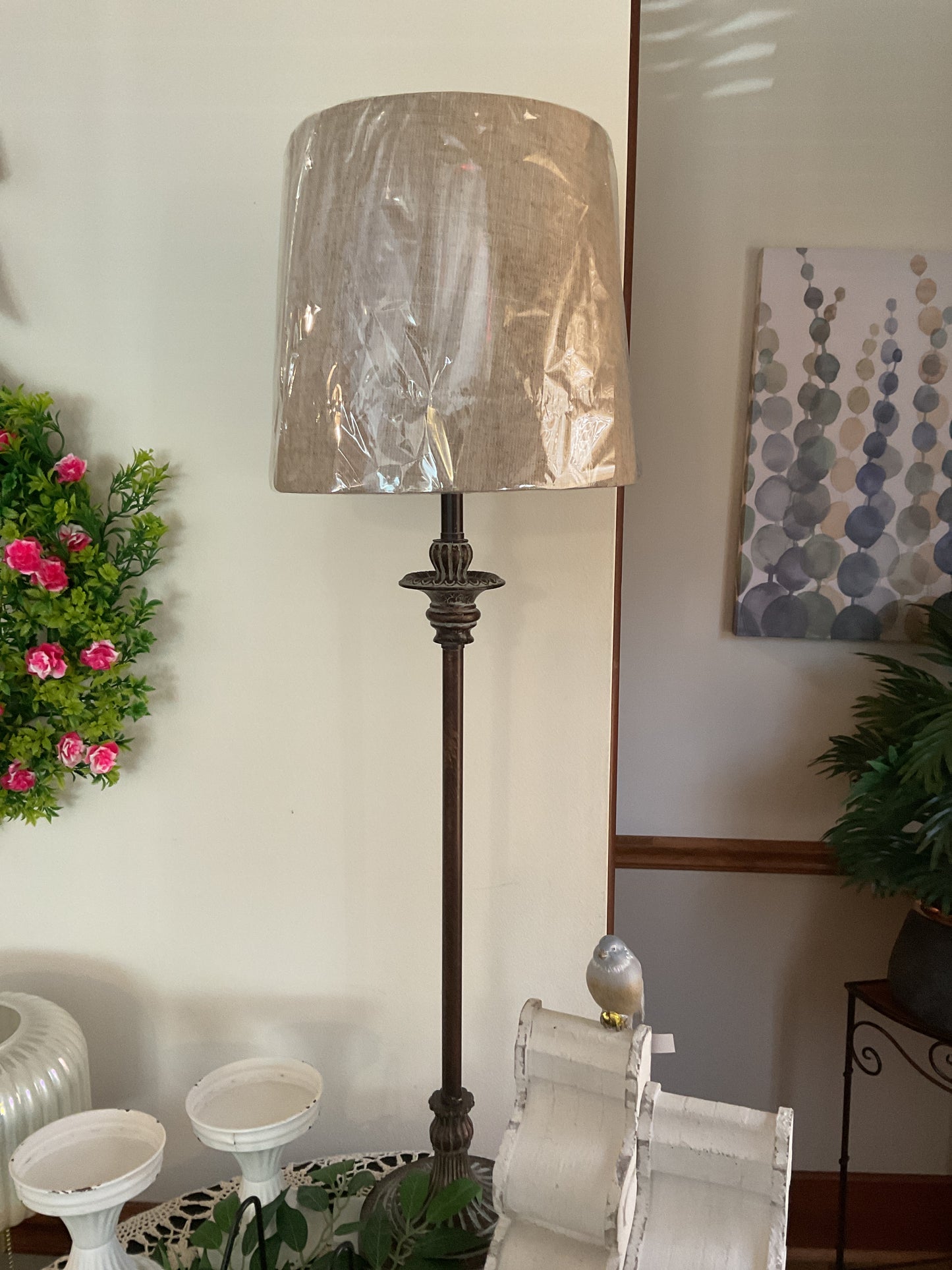 Regency Hill Bentley Weathered Brown Buffet Table Lamp