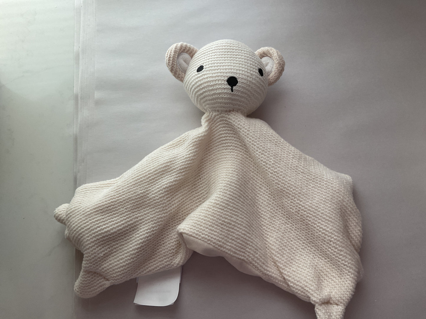 Baby Bear Blanket- Cream