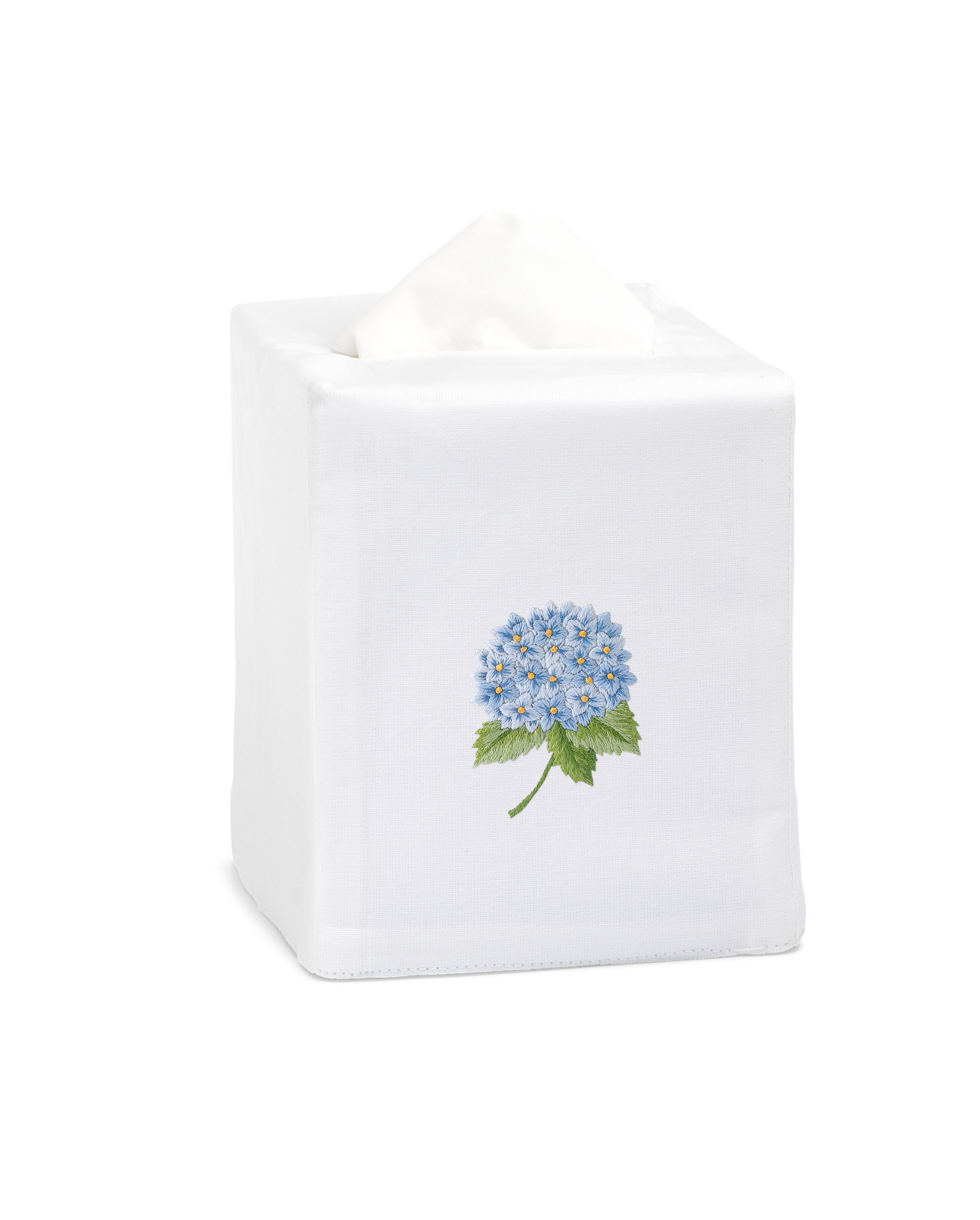 Hydrangea Blue Tissue Box Cover