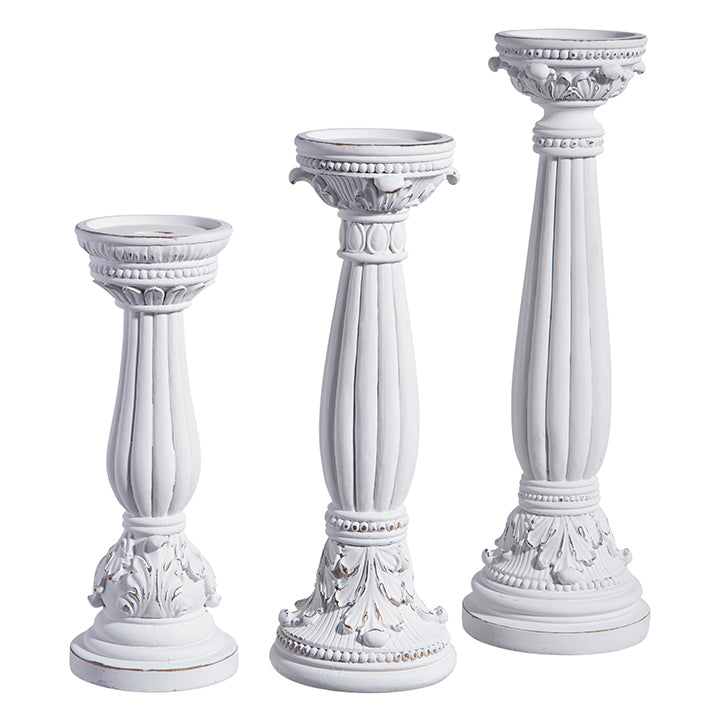 Fluted Candle Holders