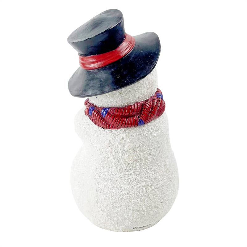 Enchanting Snowman and Fawn Home Holiday Decoration