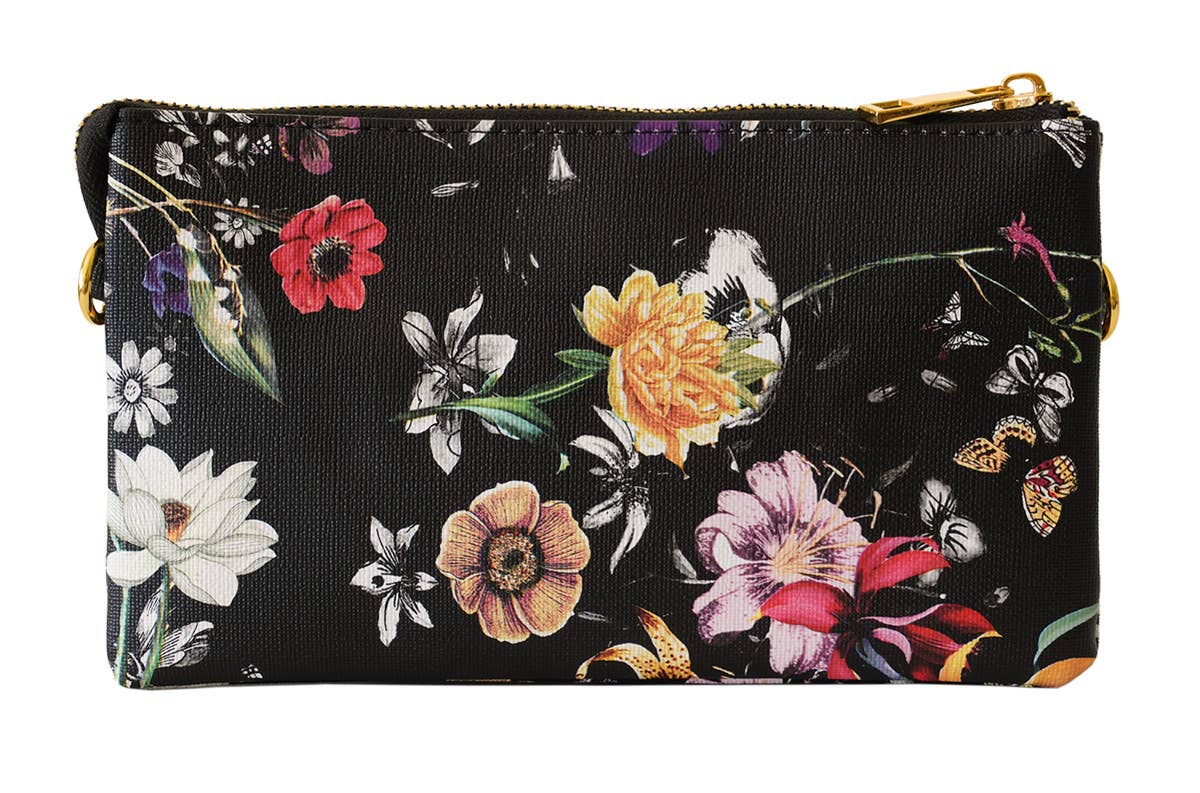 Stylish Lightweight Crossbody Organizer Bag: Rose Gold
