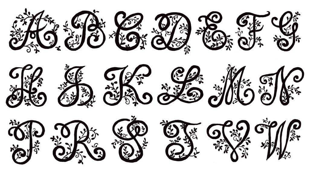 Meadow Monogram Linen Tissue Box Cover | White: White M