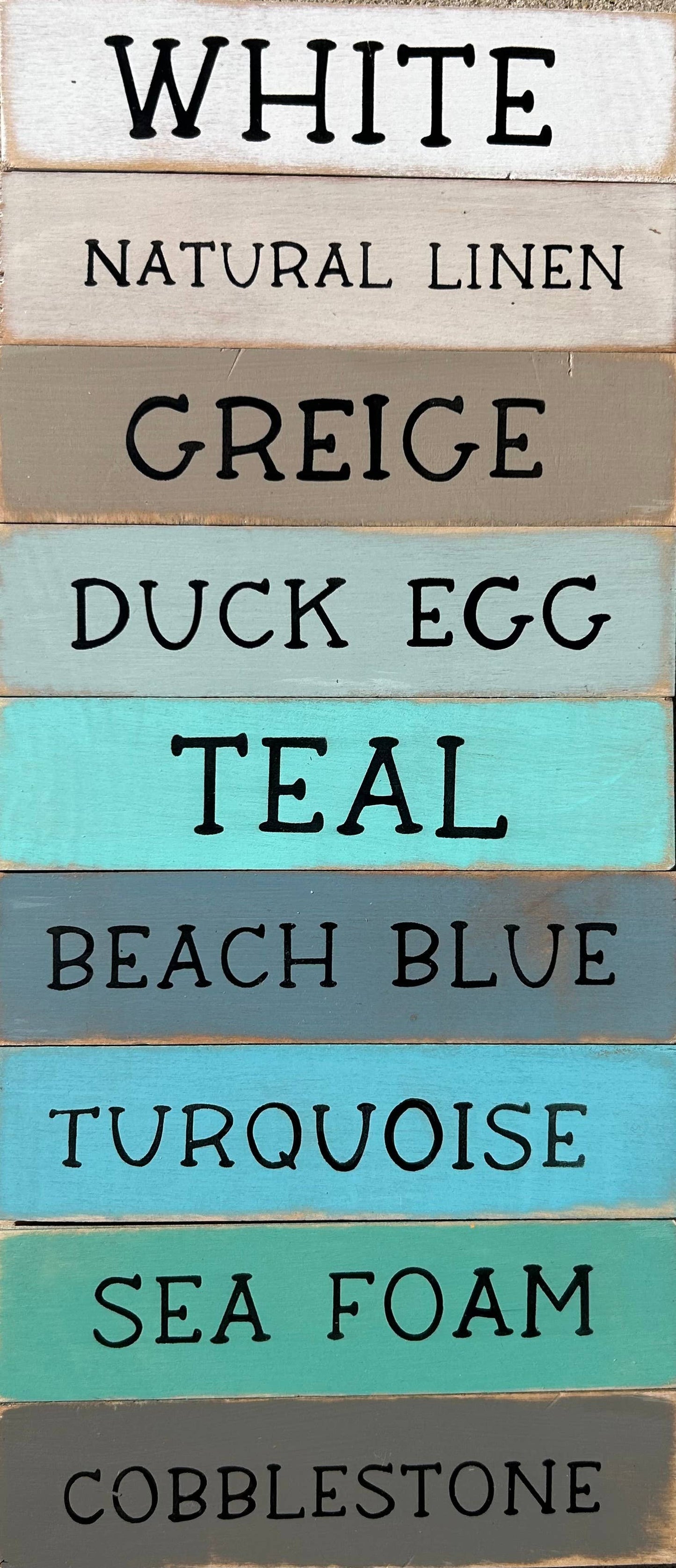Be Still and Know That I Am God - Bible Verse Wood Sign: Natural Linen