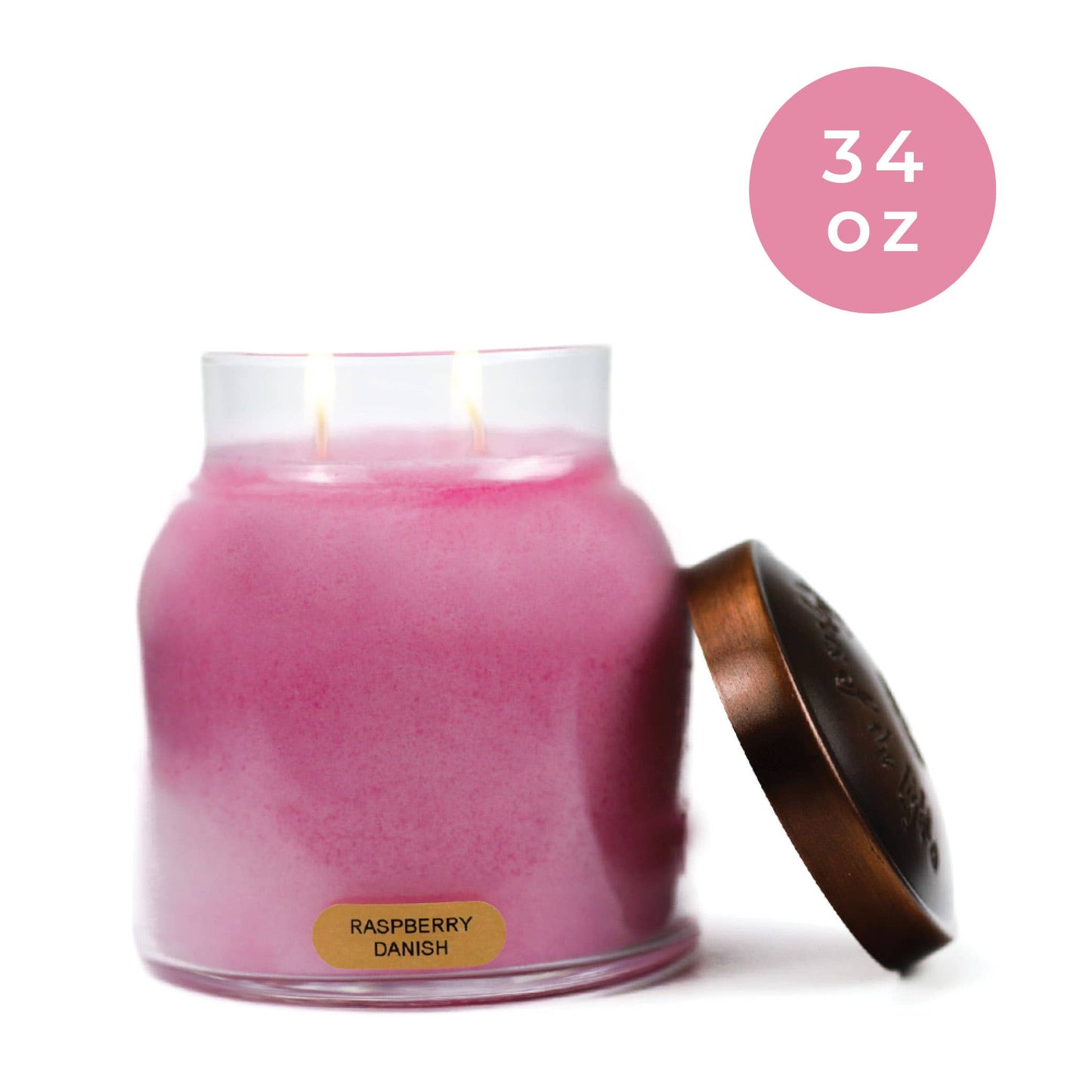 KOTL Papa Candle (34oz.) - Raspberry Danish
