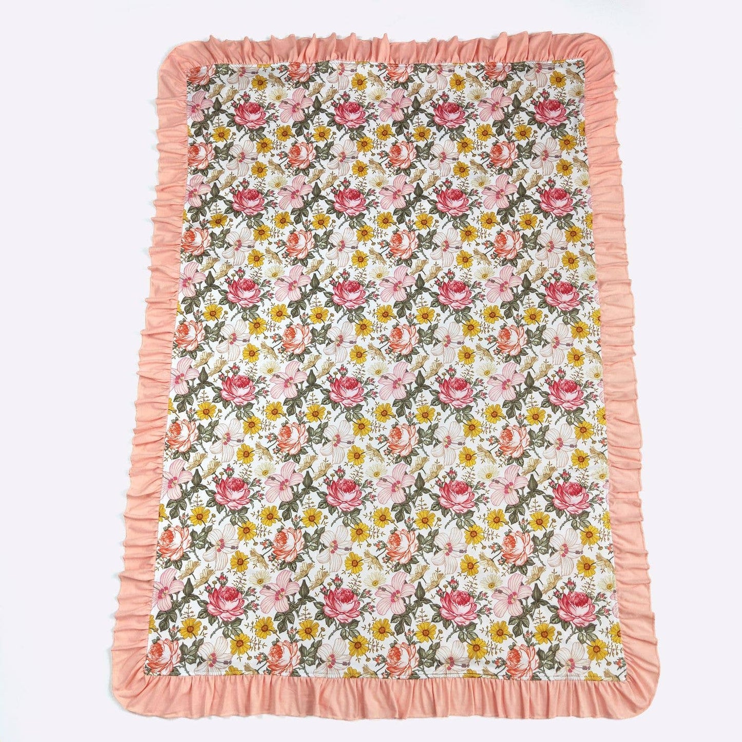 Rustic Floral Blanket