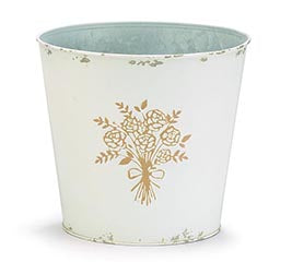 Rose Tin Buckets