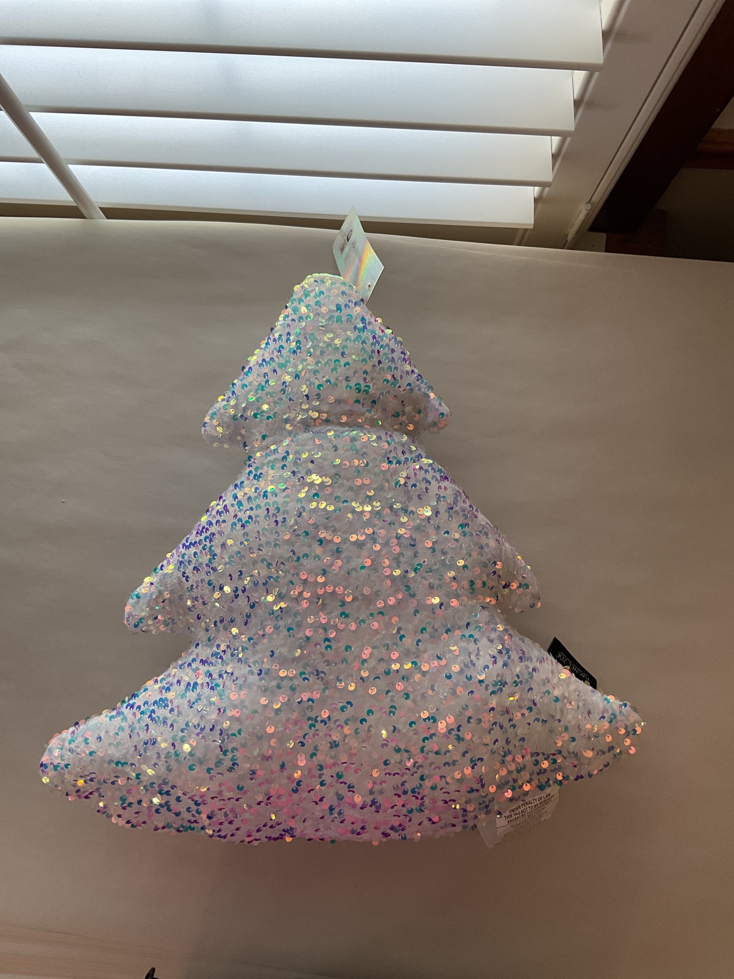 Sequin Tree Pillows