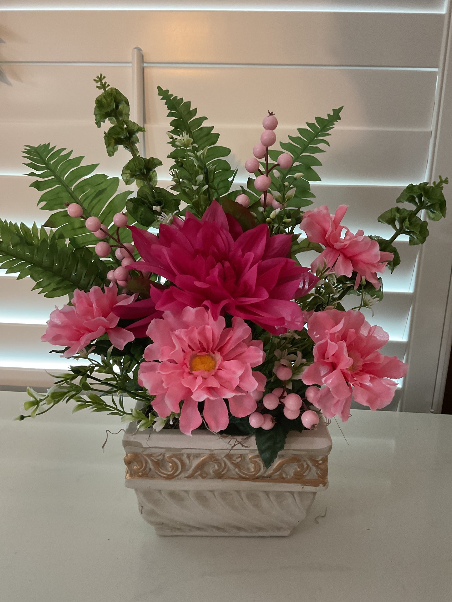 Rectangular Pink Arrangement