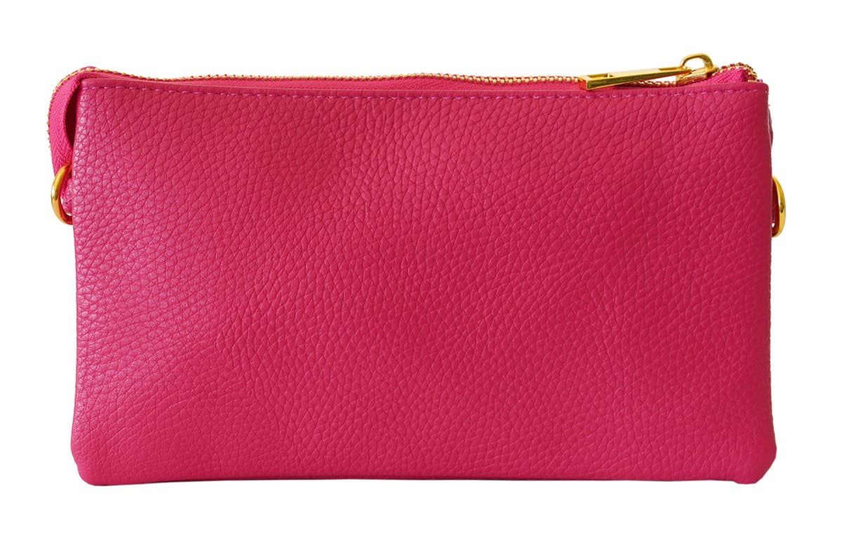 Stylish Lightweight Crossbody Organizer Bag: Black