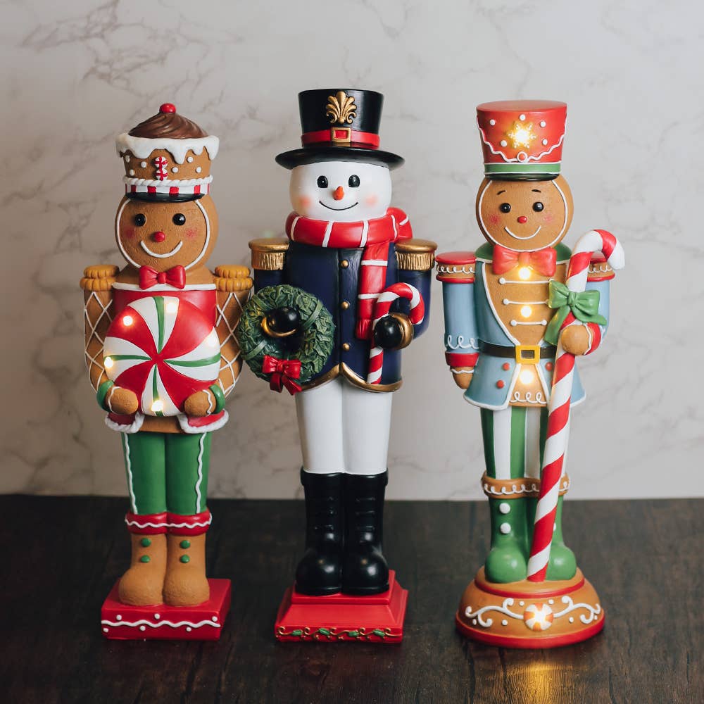 Standing Snowman Wreath