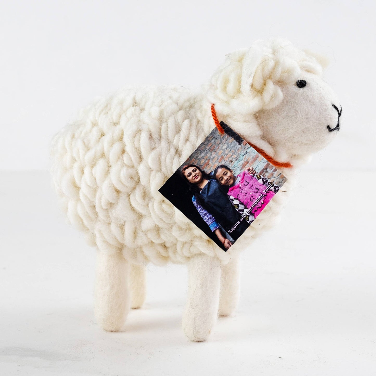 Toys - Sheep - Wool White - Small or Large: Large