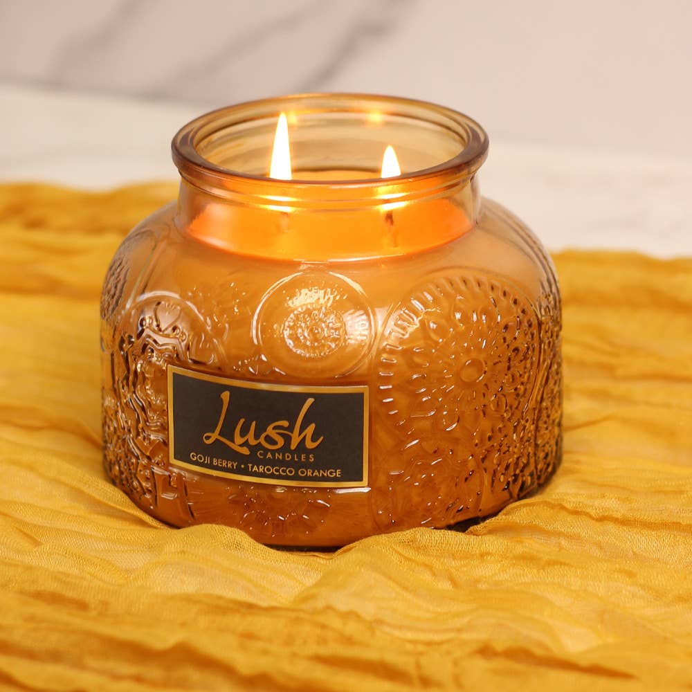 Lush Candle (20oz.) – Goji Berry Tarocco Orange