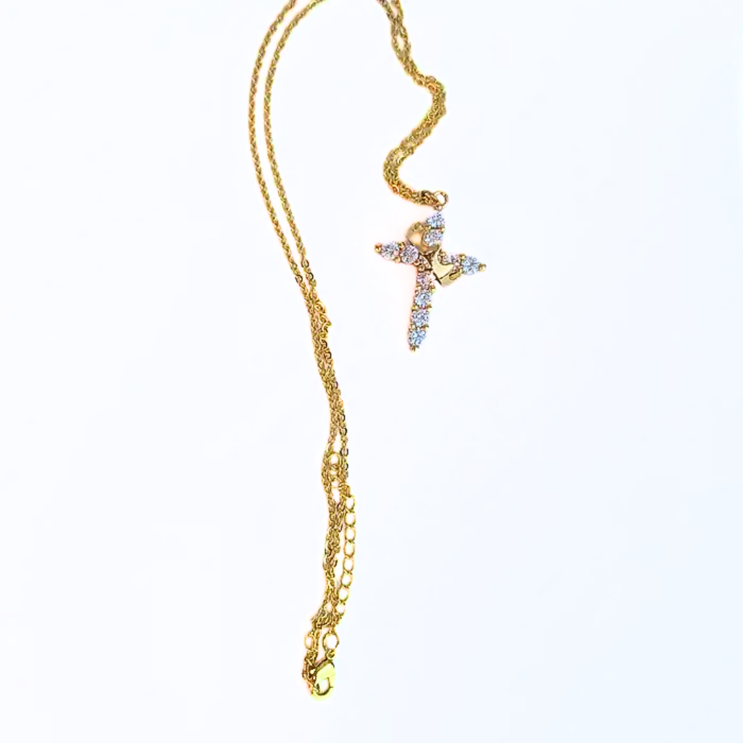 Faceted Cross Necklace | Faith Based Jewelry