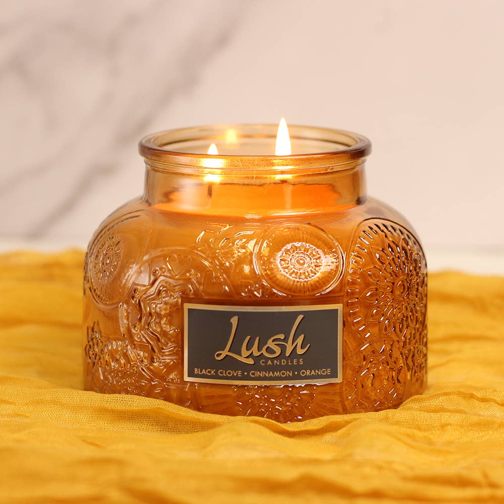 Lush Candle (20oz.) –Black Clove Cinnamon Orange