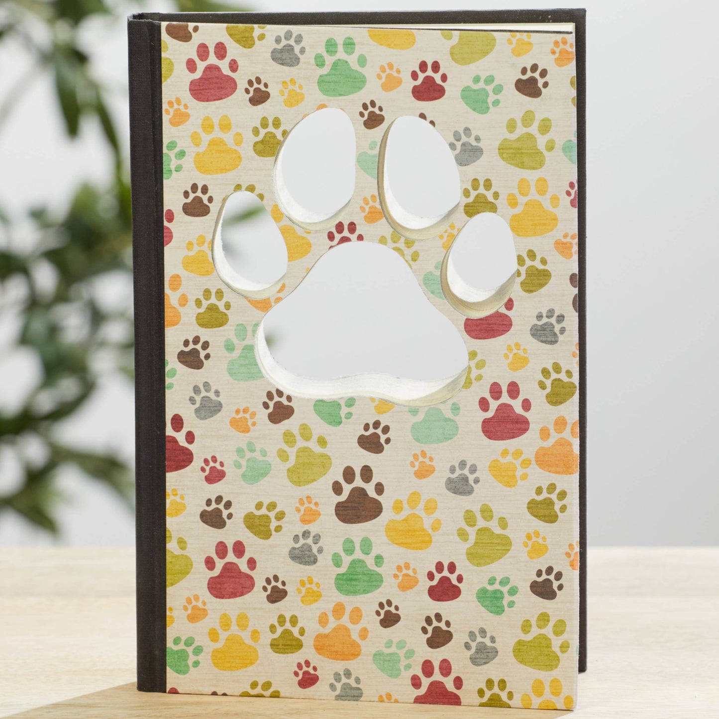 Cutout books, gift for mom, shelf sitters, book lovers: Cat