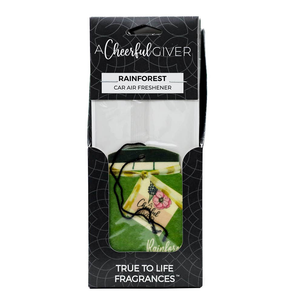 Car Air Freshener (16/box) - Rainforest