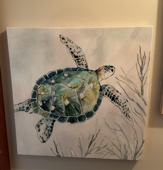 Seaglass Turtle I