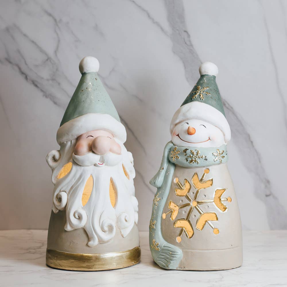 Mistletoe Snowflake with LED Lights