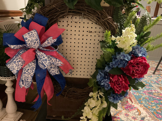 Spring Bloom Wreath