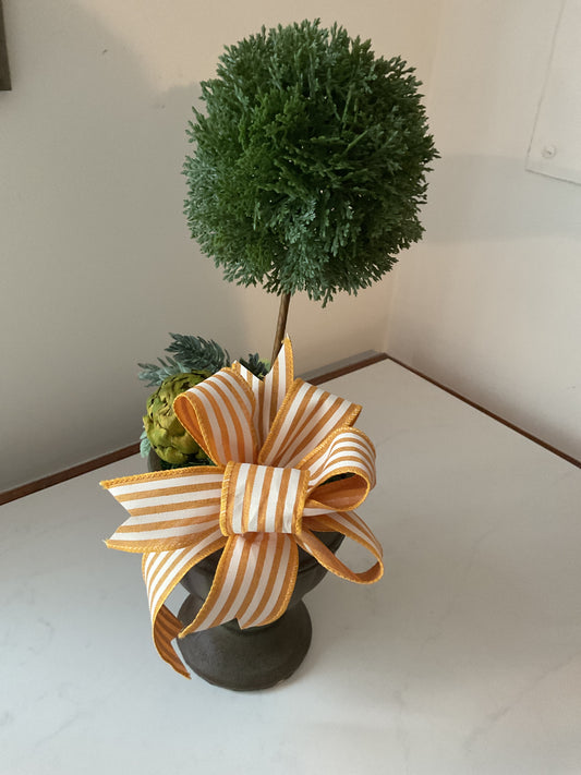 Custom Topiary with Bow