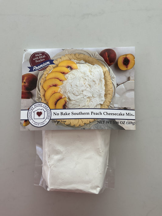 No Bake Southern Peach Cheesecake Mix