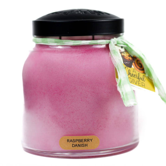 KOTL Papa Candle (34oz.) - Raspberry Danish
