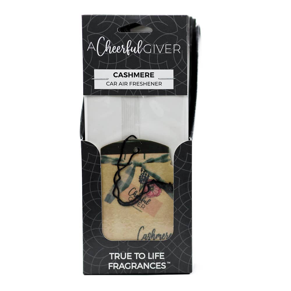 Car Air Freshener (16/box) - Cashmere