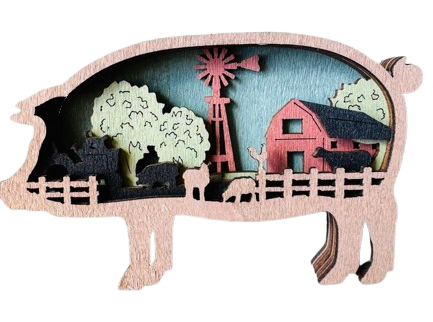 Farm Pig: Shelf Sitter
