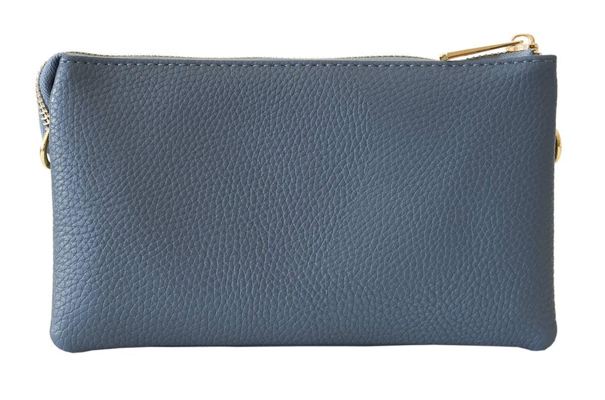 Stylish Lightweight Crossbody Organizer Bag: Rose Gold