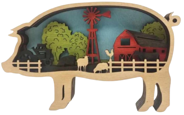 Farm Pig: Shelf Sitter