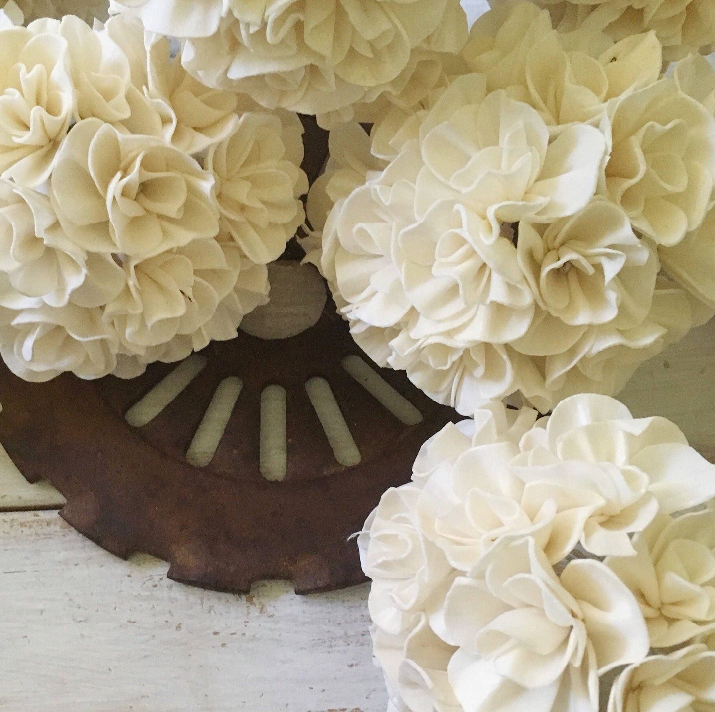 Handmade Sola Wood Artificial Flowers