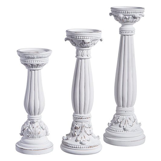Fluted Candle Holders