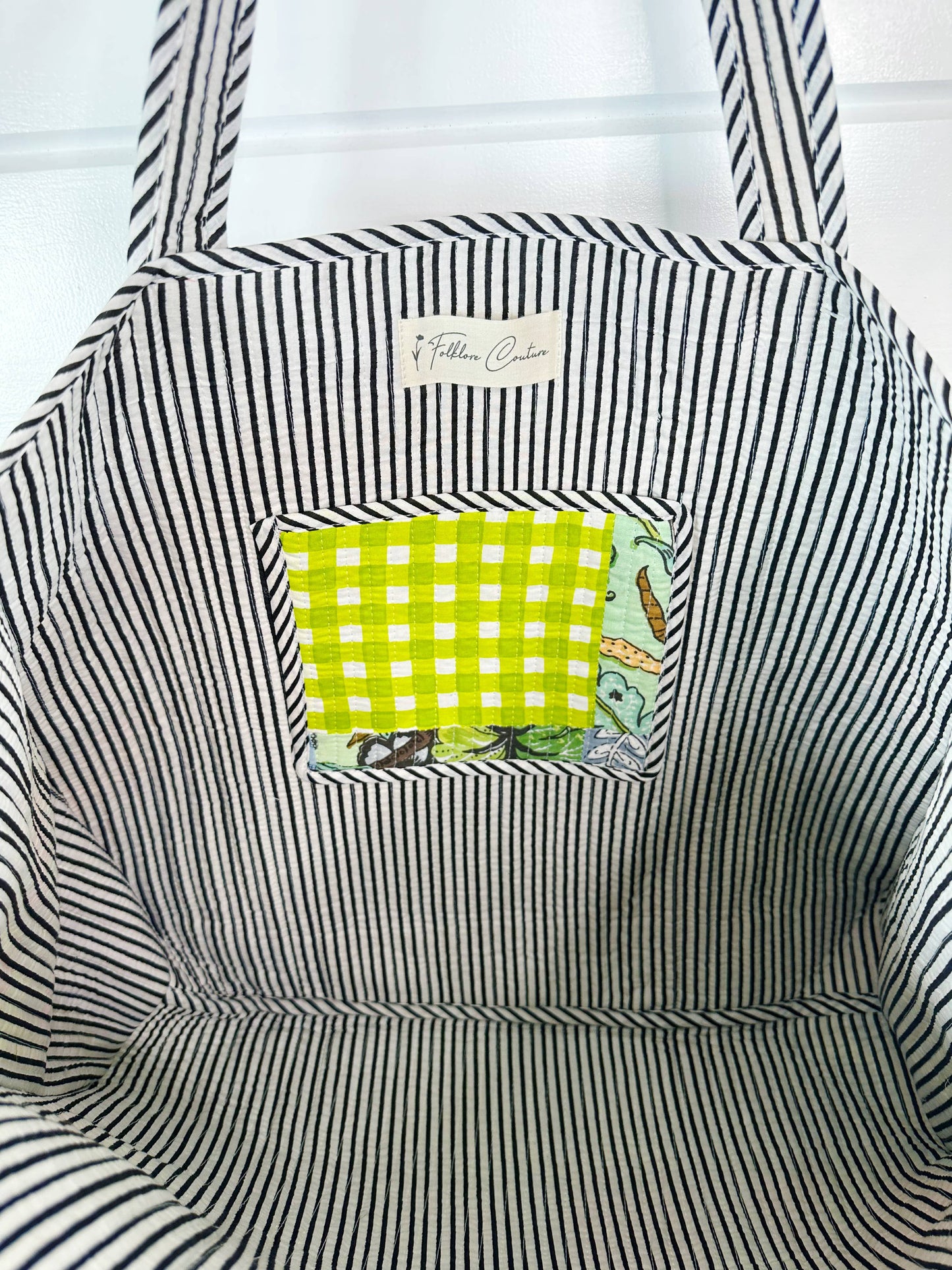 Multi Patchwork Tote Bag | Large Quilted Travel Tote Bags