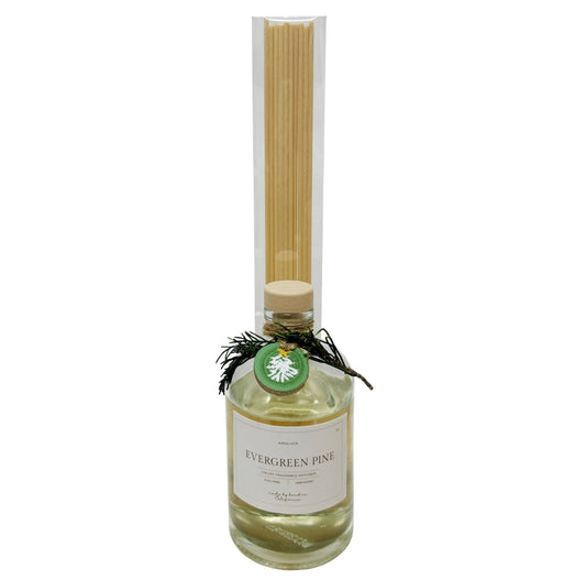 Evergreen Pine Tie Reed Diffuser  TESTER