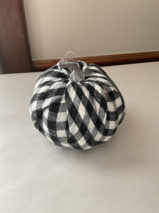 Baby Checkered Pumpkin