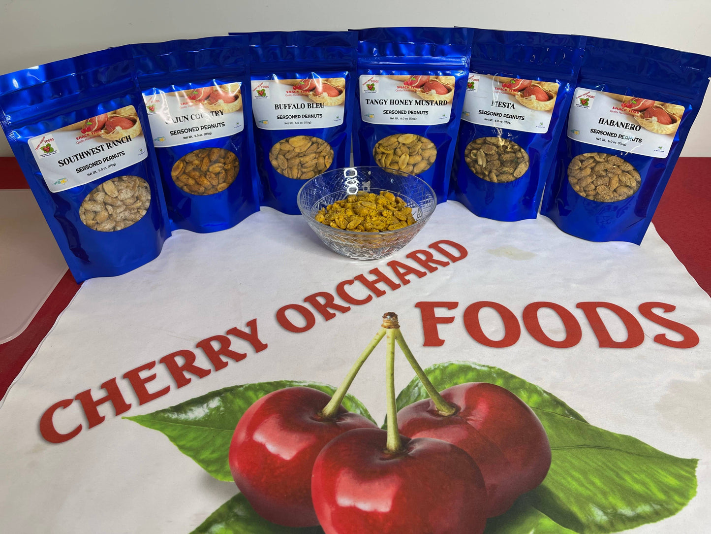 Snack Time Seasoned Peanuts **ALL NEW RECIPE**: Tangy Honey Mustard