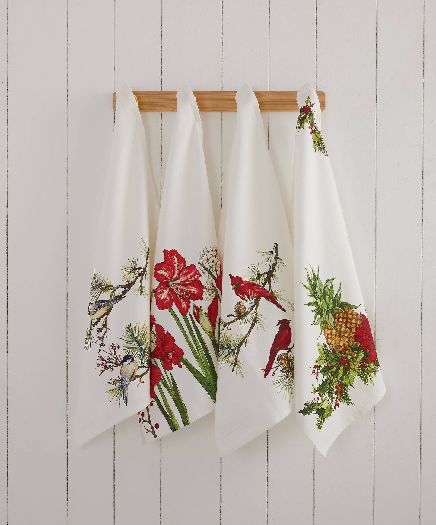 Chrismas Bloom Kitchen Towel - Sally Eckman Roberts