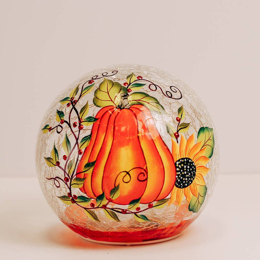Sunflower Gourd LED Orb
