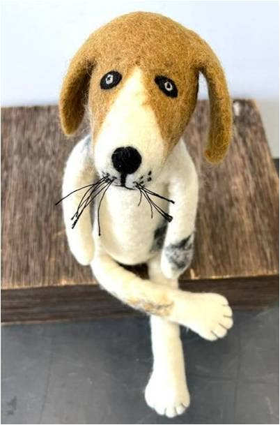 Toys - Sitting Dog - Large