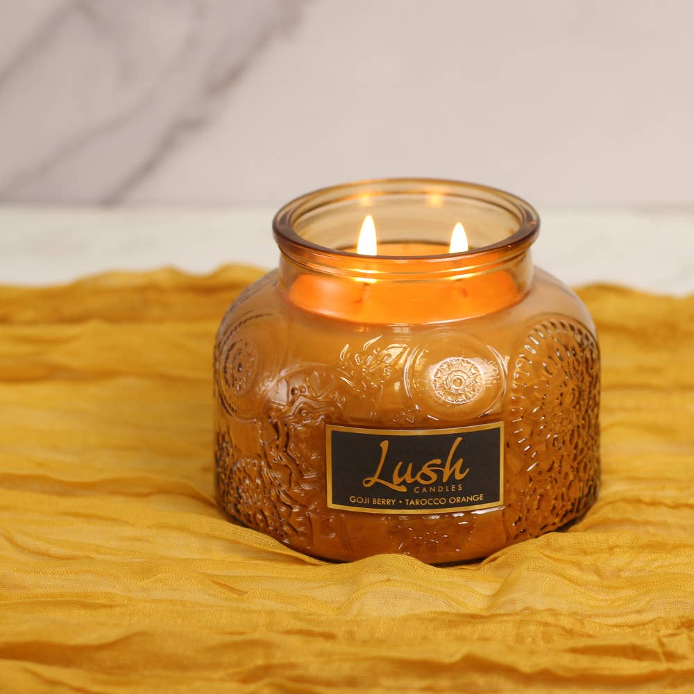 Lush Candle (20oz.) – Goji Berry Tarocco Orange