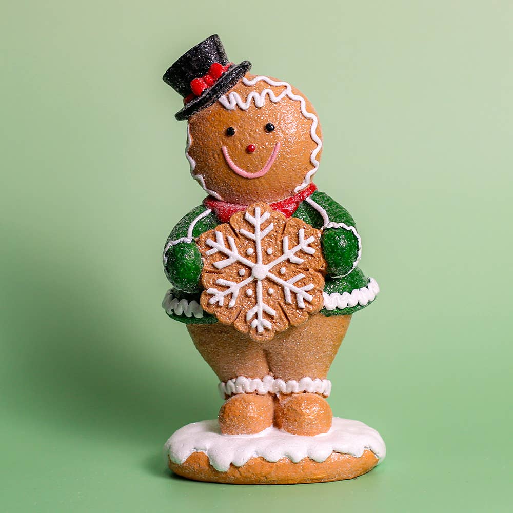 Mr.  Snowflake Gingerbread