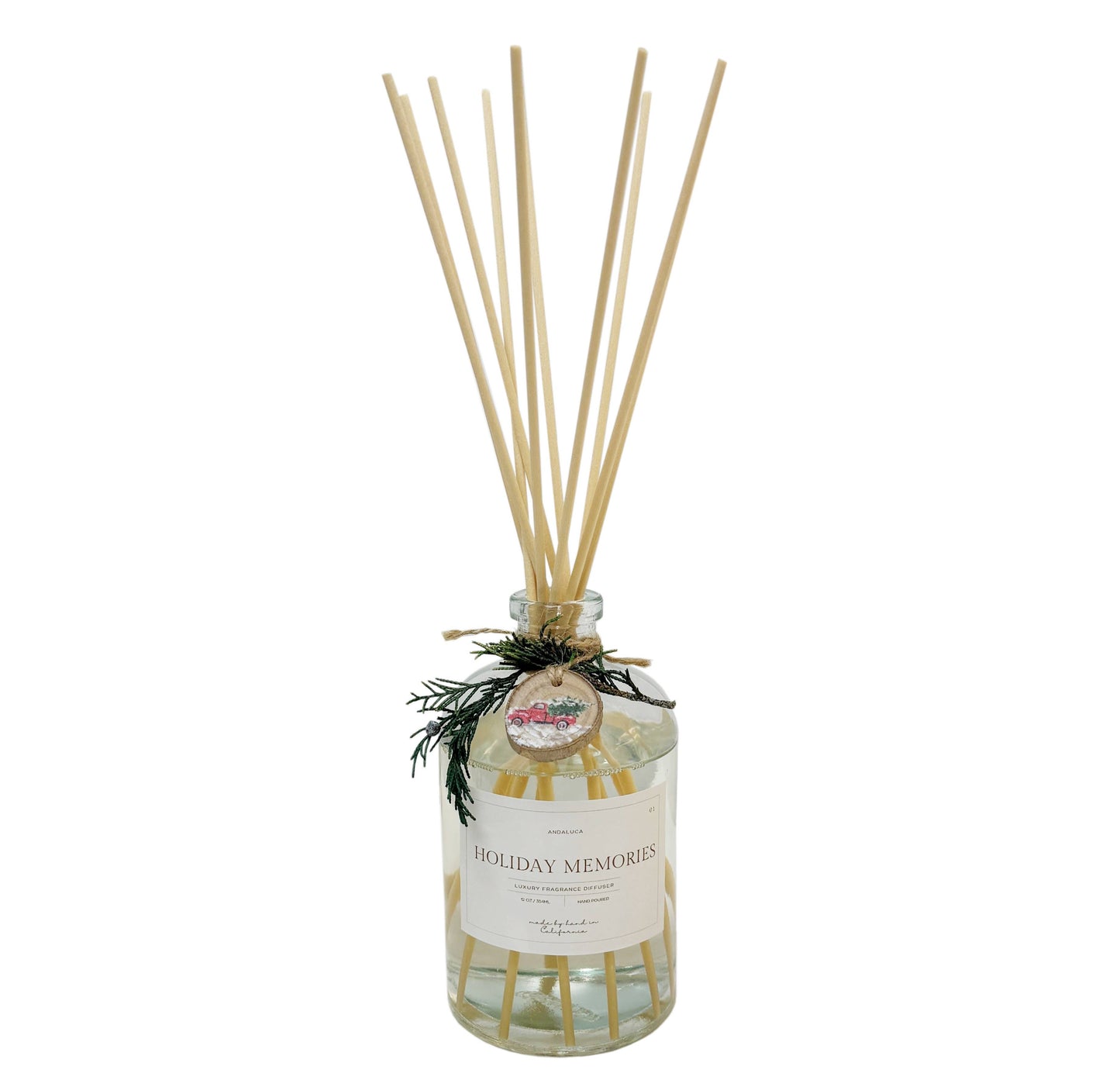 Holiday Memories Tie Reed Diffuser TESTER
