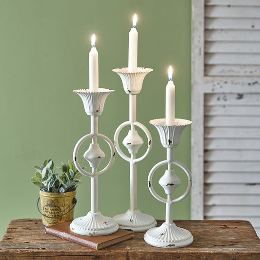 Eyelyn Taper Candle Holders - Set of 3