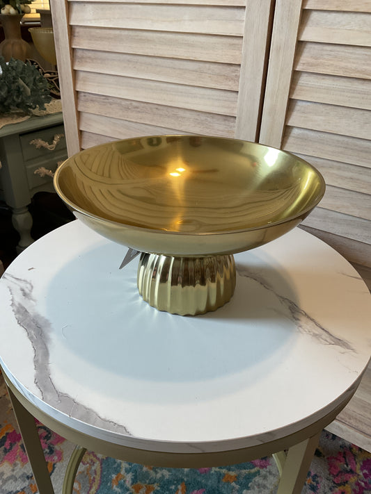 Elevated Gold Bowl