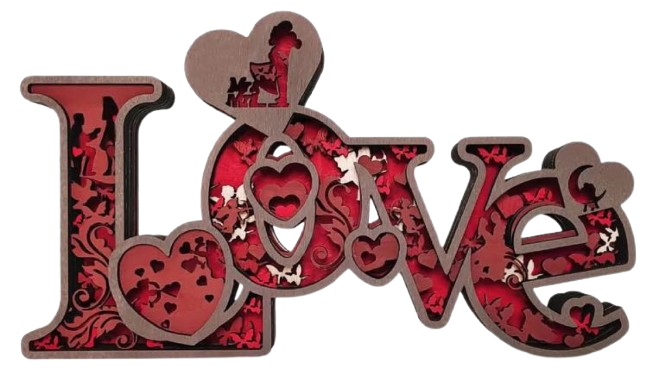 Love Hearts: Shelf Sitter