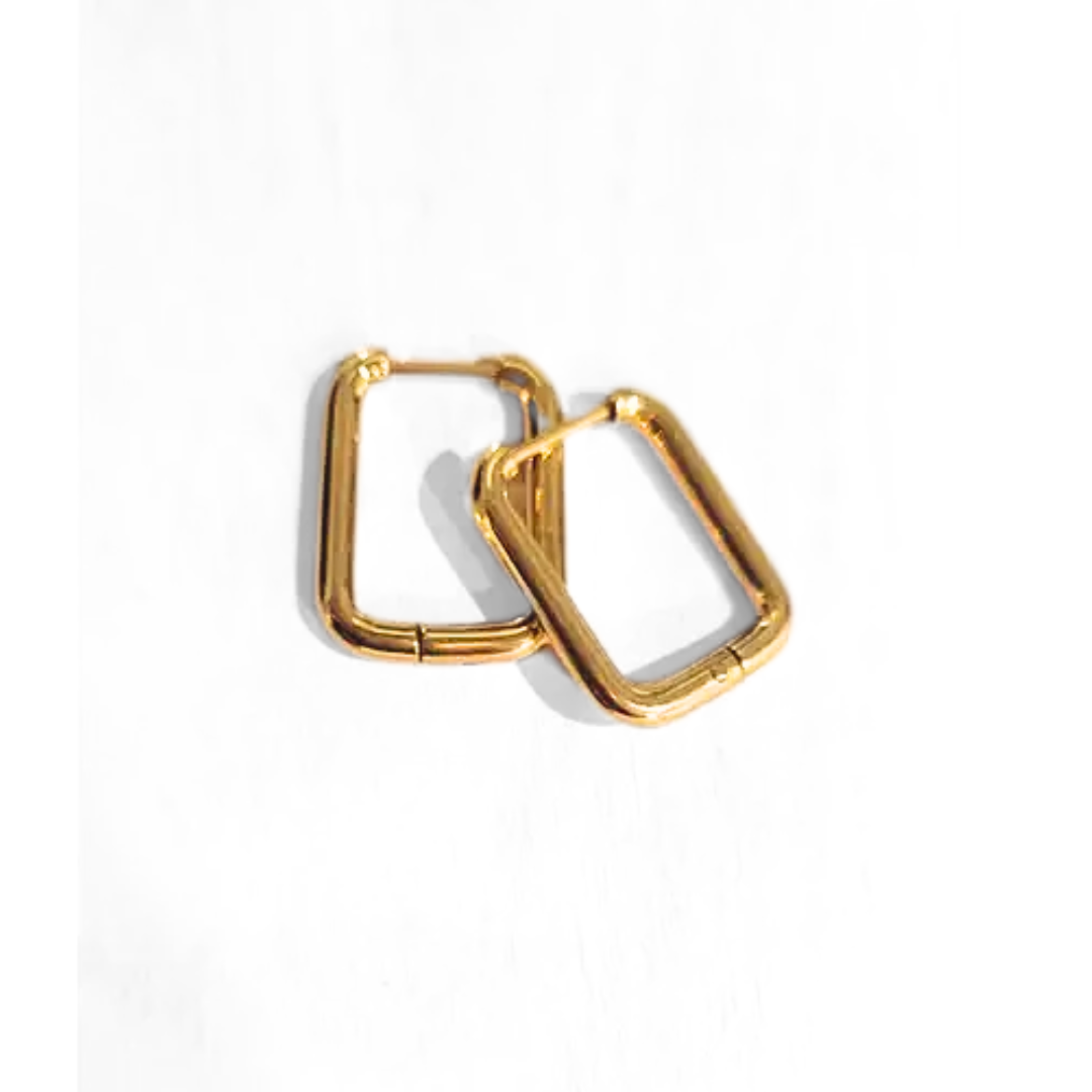 Gold Huggie Hoop| Trendy Boutique jewelry | earrings