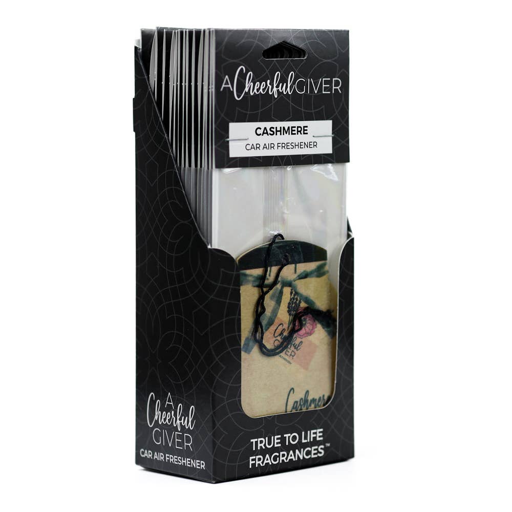 Car Air Freshener (16/box) - Cashmere